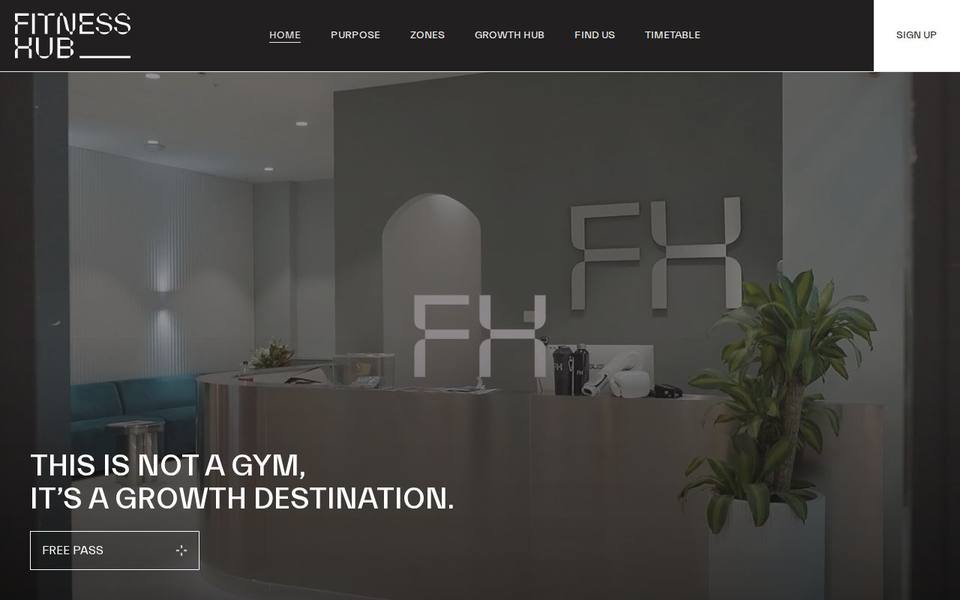 Fitness Hub Merrylands website
