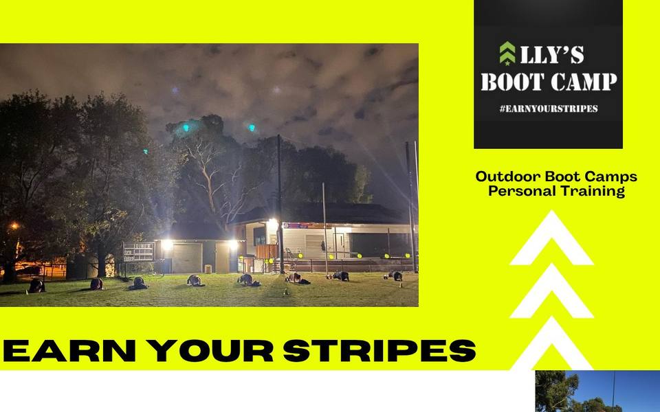 Ally's Boot Camp website