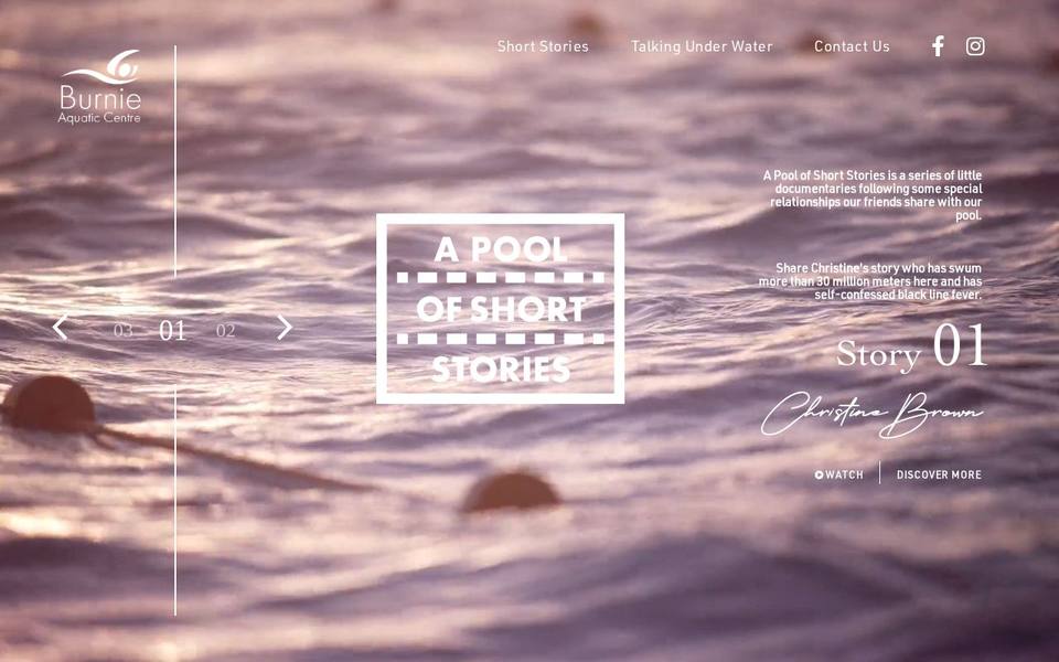 Burnie Aquatic Centre website