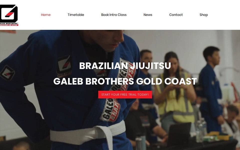 Galeb Brothers BJJ Gold Coast website