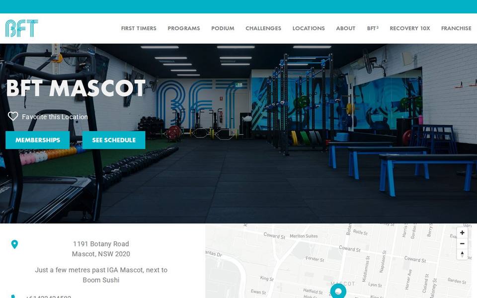 BFT Mascot website