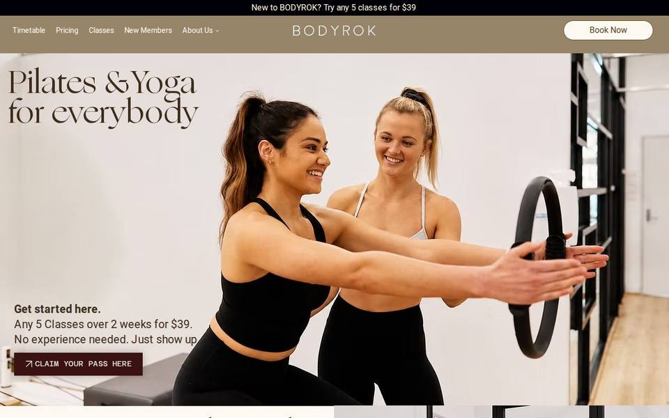 Bodyrok website