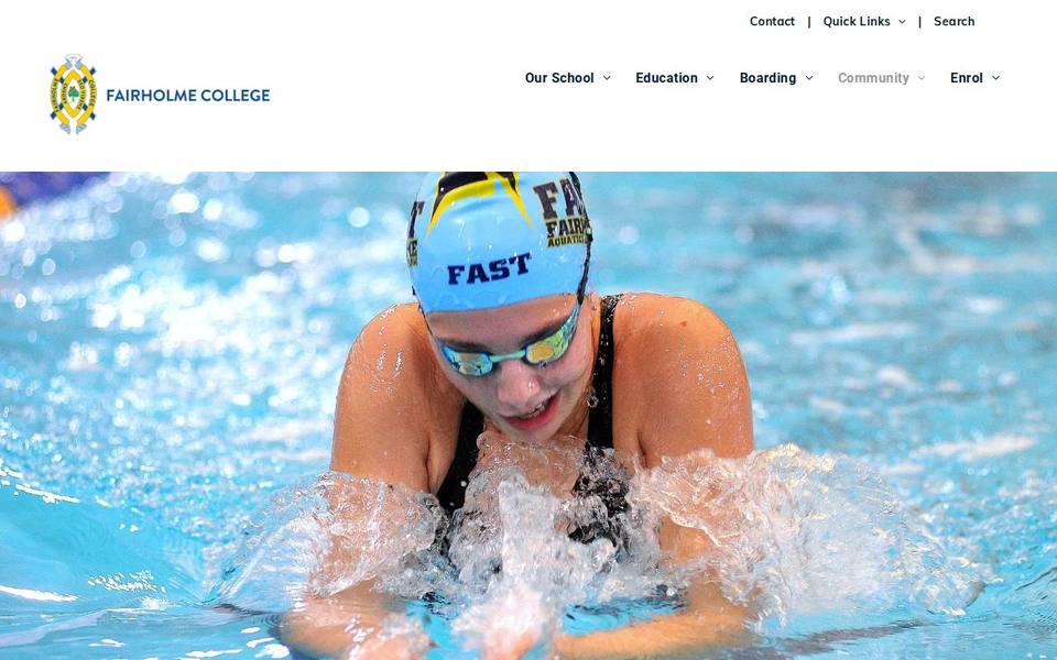 FAST Aquatic Centre website