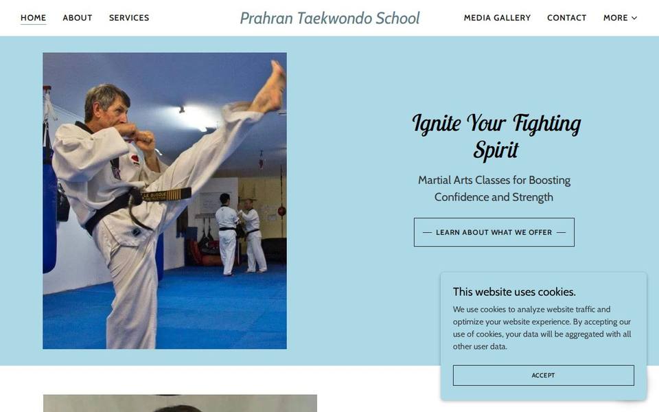 Prahran Taekwondo website