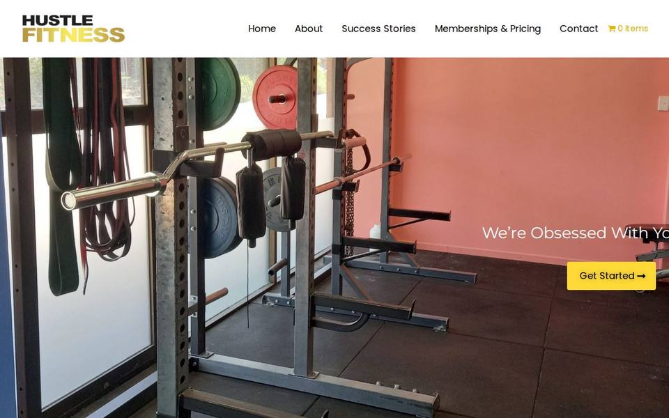 Hustle Fitness website