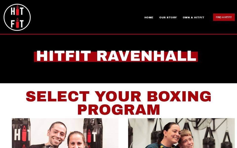 Hitfit Ravenhall website