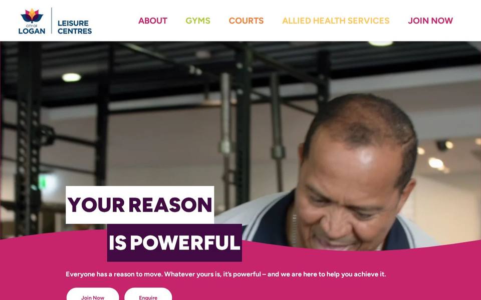 Insports Health & Fitness website