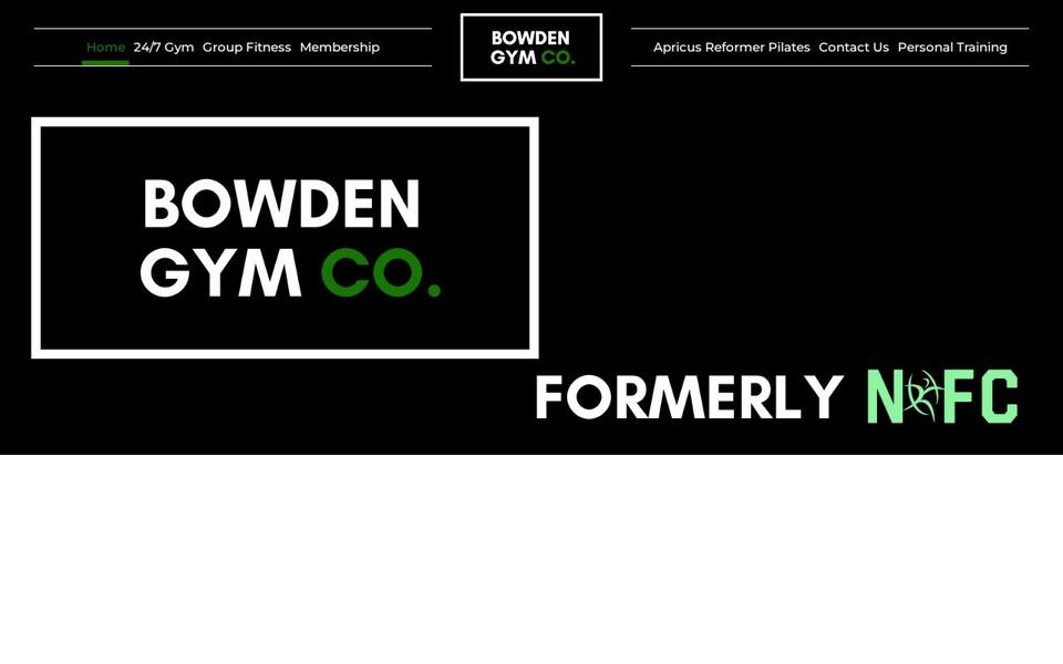 Bowden Gym Collective website