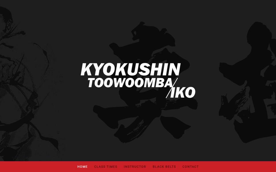 Kyokushin Toowoomba website