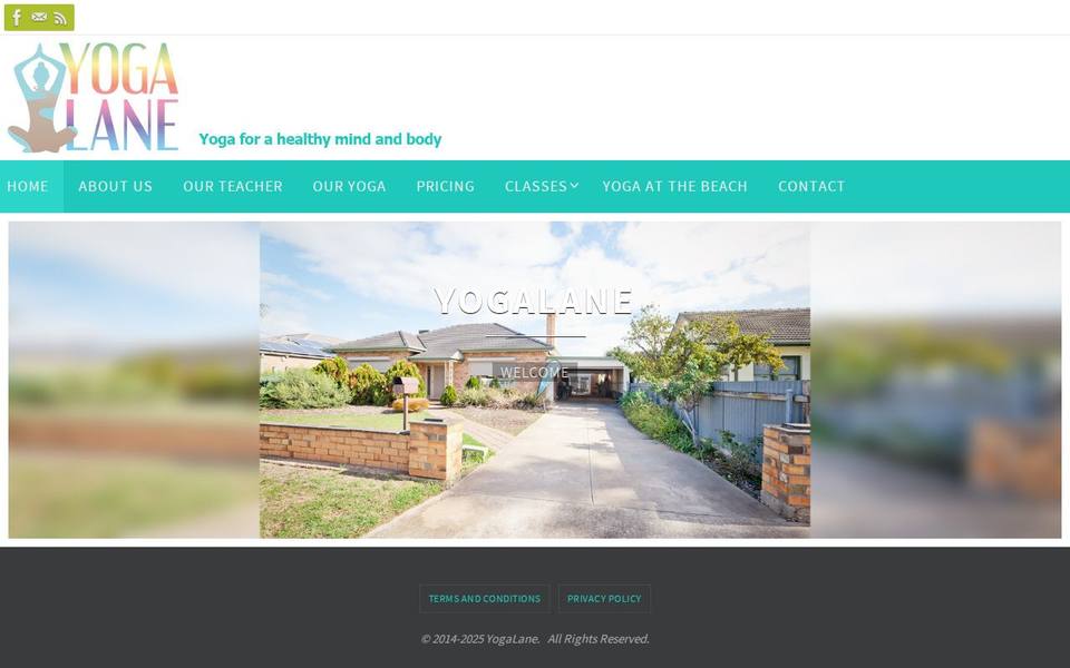 YogaLane website