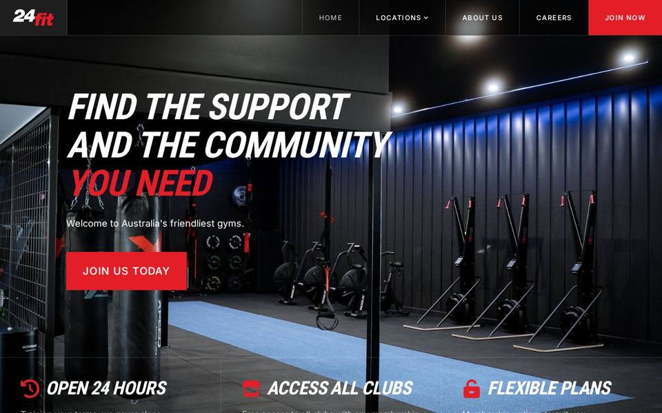 24fit Mount Barker website