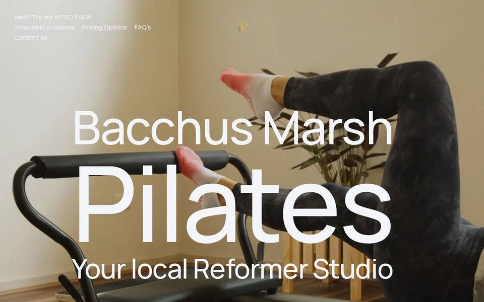 Bacchus Marsh Pilates website