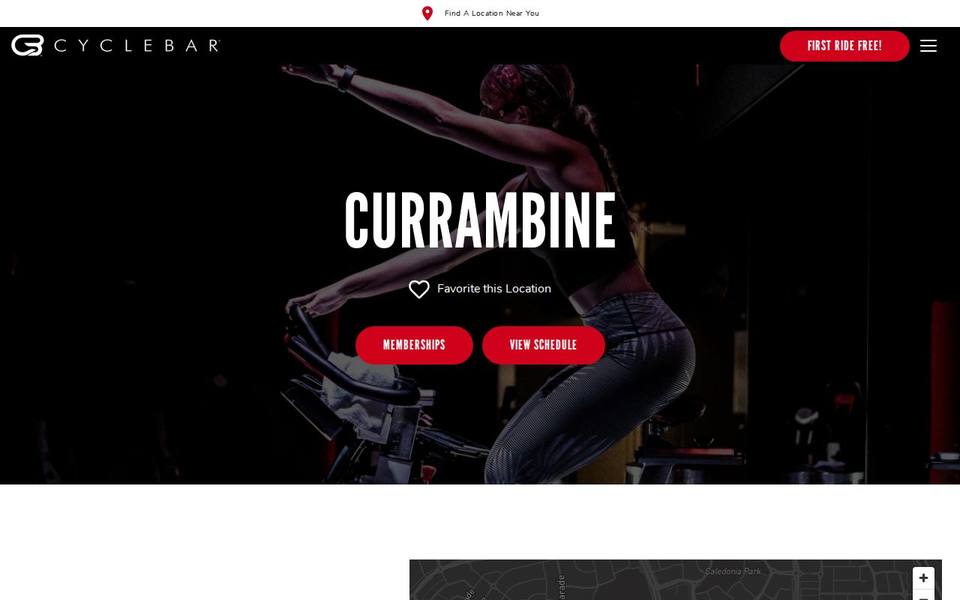 CycleBar website