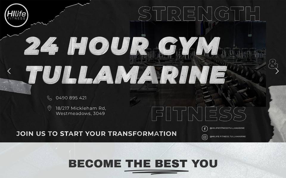 Hi Life Fitness website