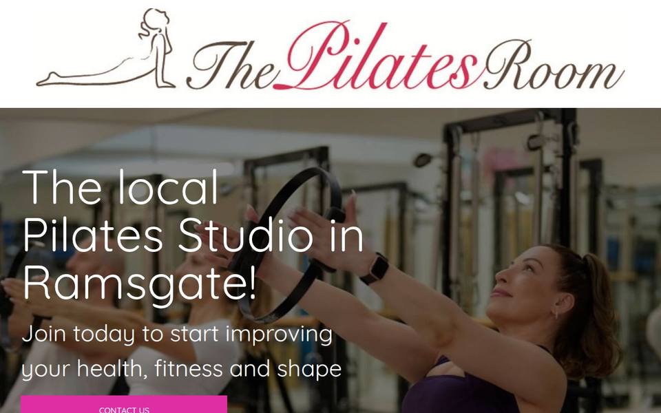 The Pilates Room website