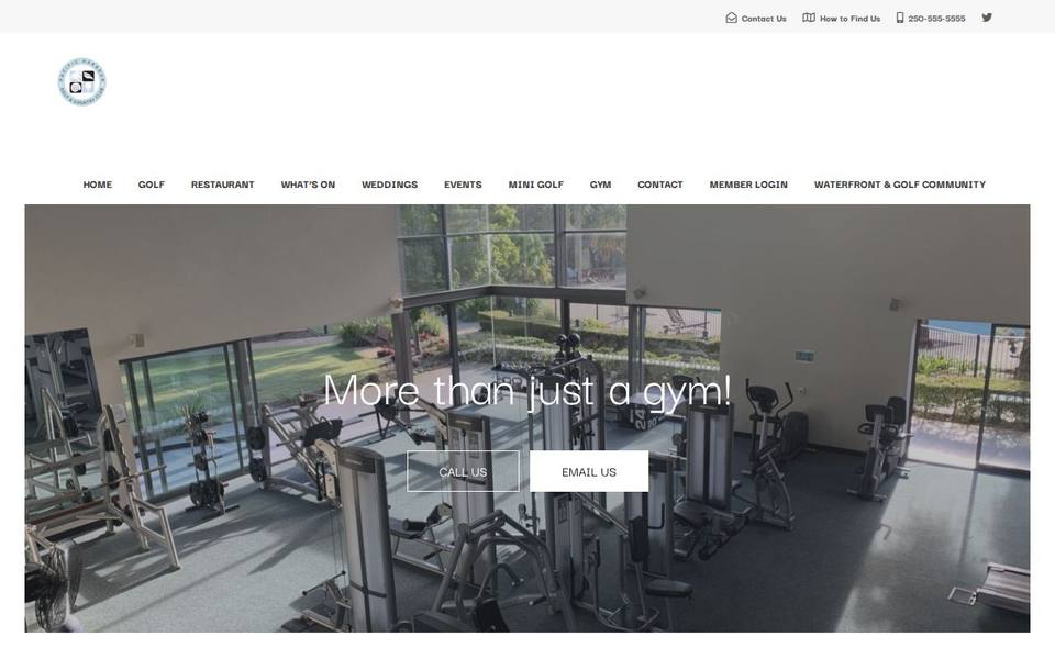TroonFit Gym website