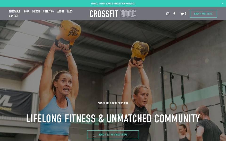 CrossFit Nook website