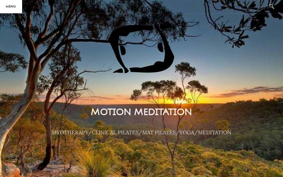 Motion Meditation website