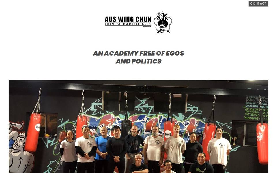 Aus Wing Chun Kung Fu Academy website