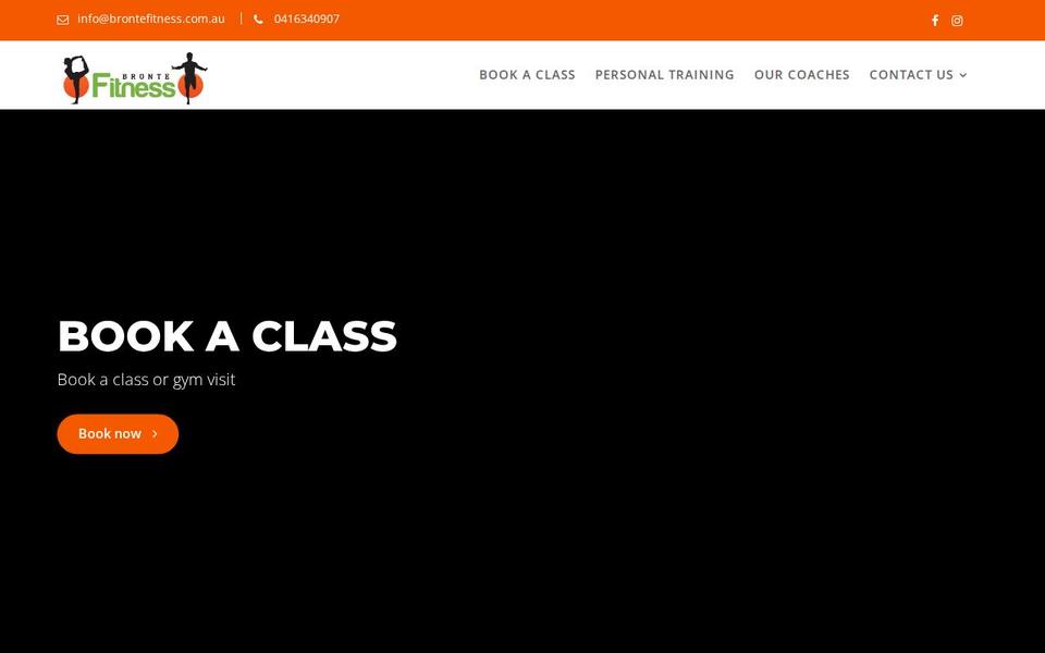 Bondi Fitness Studios Matraville website