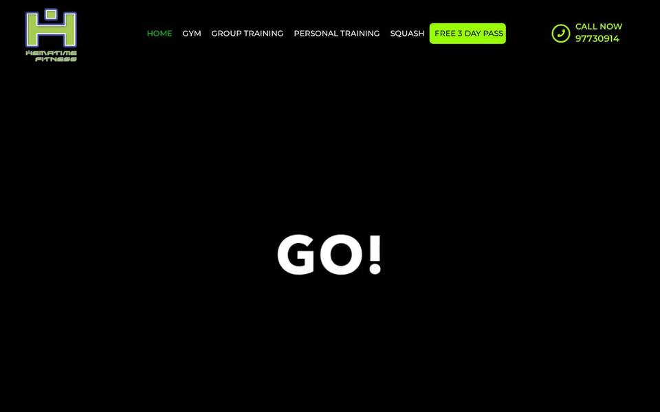 Hematime Fitness HQ website