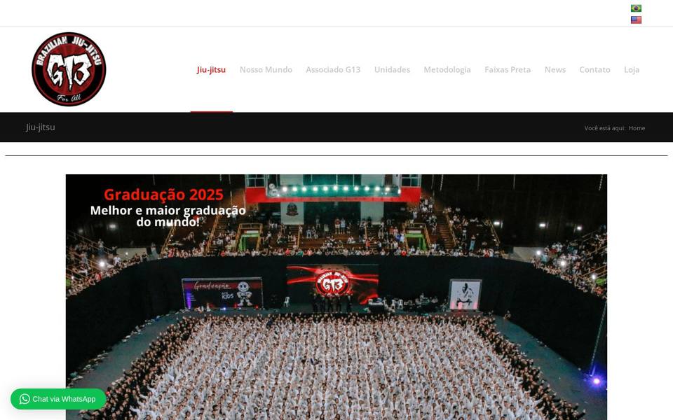 G13 BJJ website