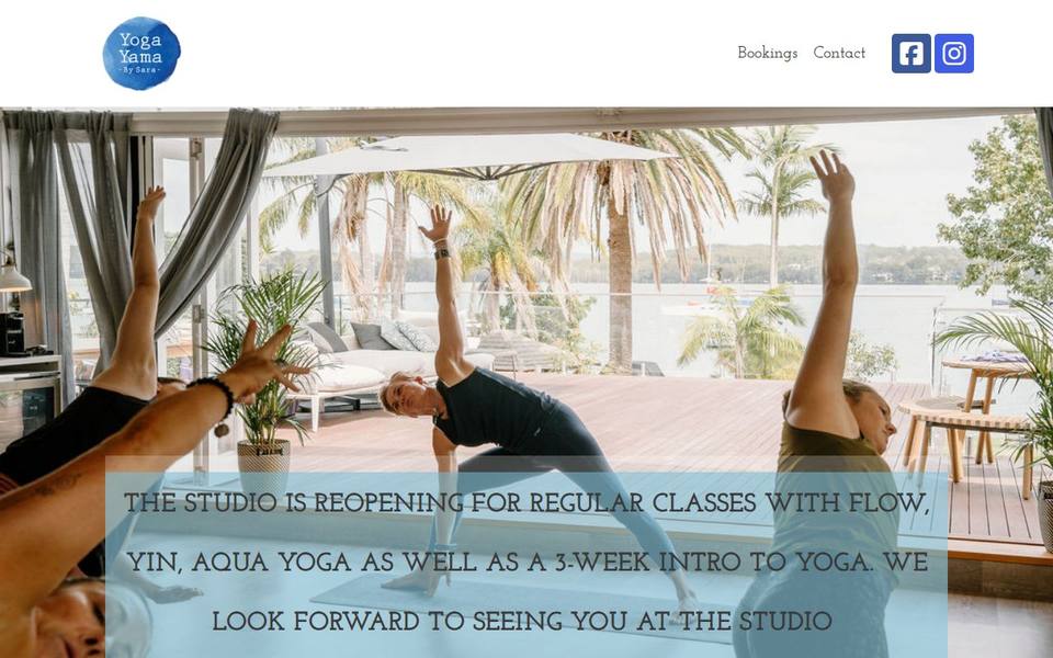 YogaYama website