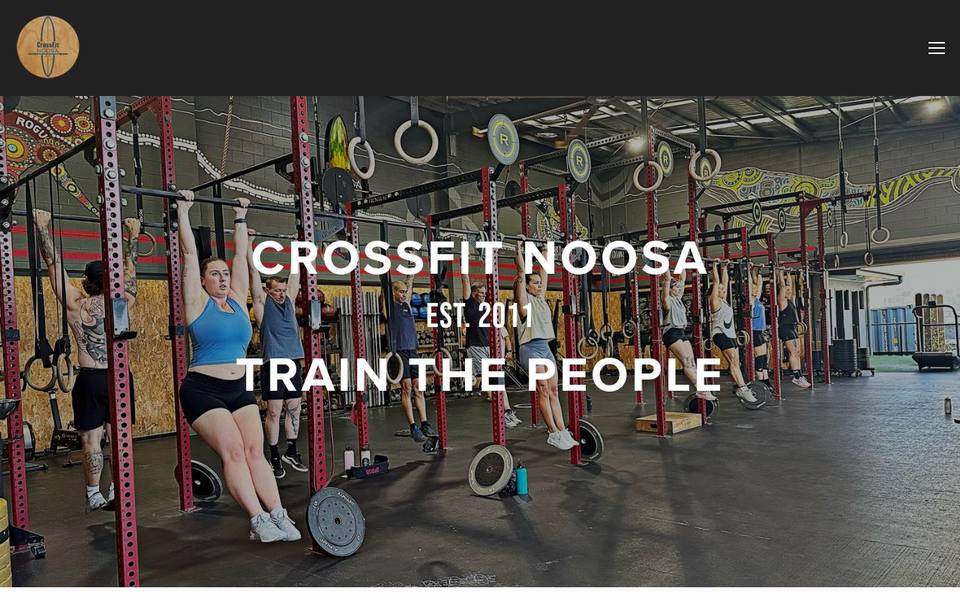 CrossFit Noosa website