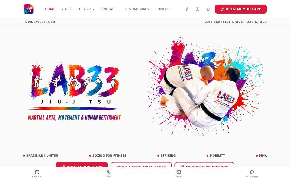 Lab 33 website