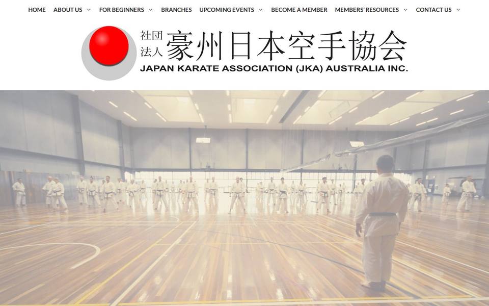 Mackay Karate Centre website