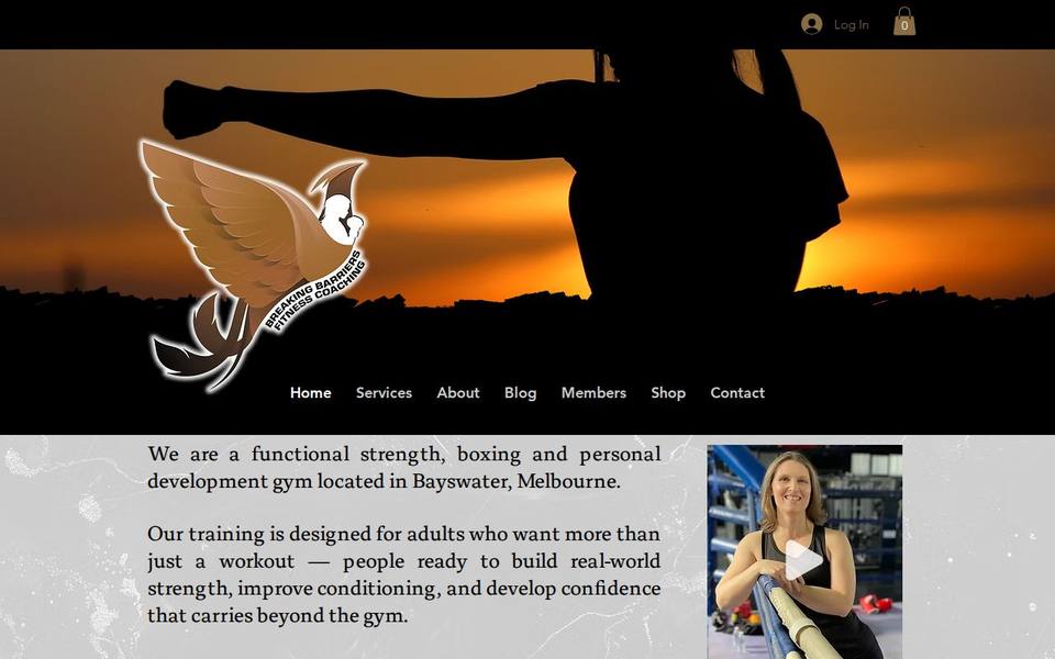 Sweet Science Boxing & Fitness website