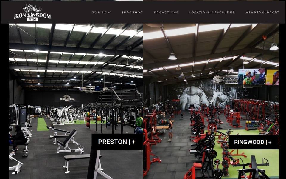 Iron Kingdom Preston website