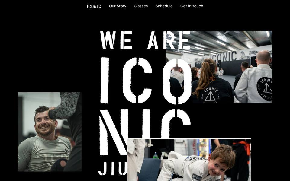 Iconic Jiu Jitsu website