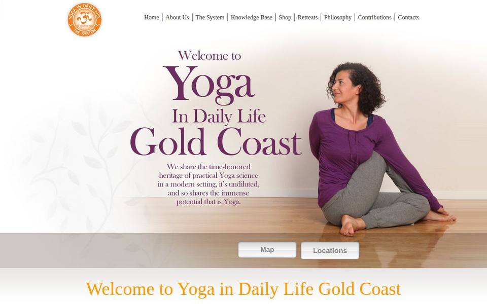 Yoga in Daily Life website
