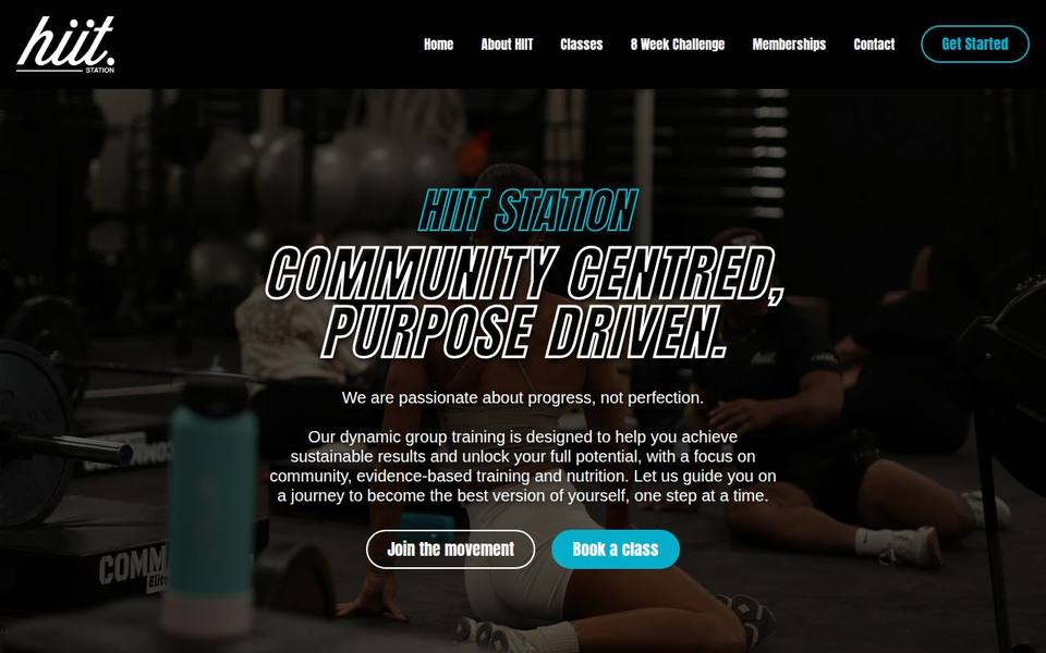 HIIT Station Geebung website