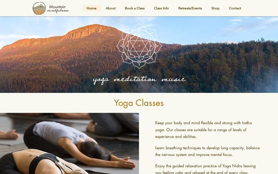 Mountain Mindfulness website