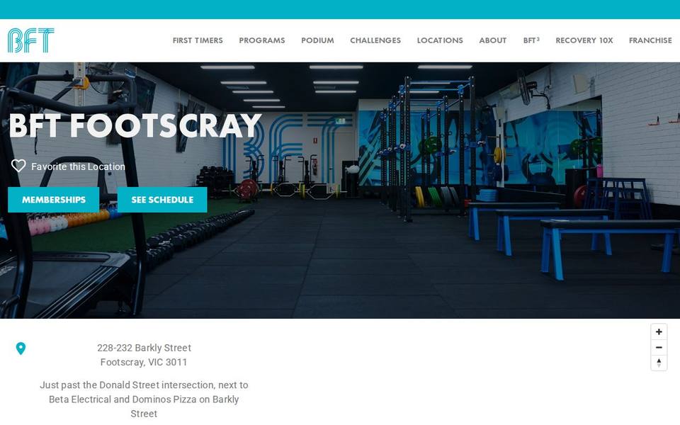 BFT Footscray website