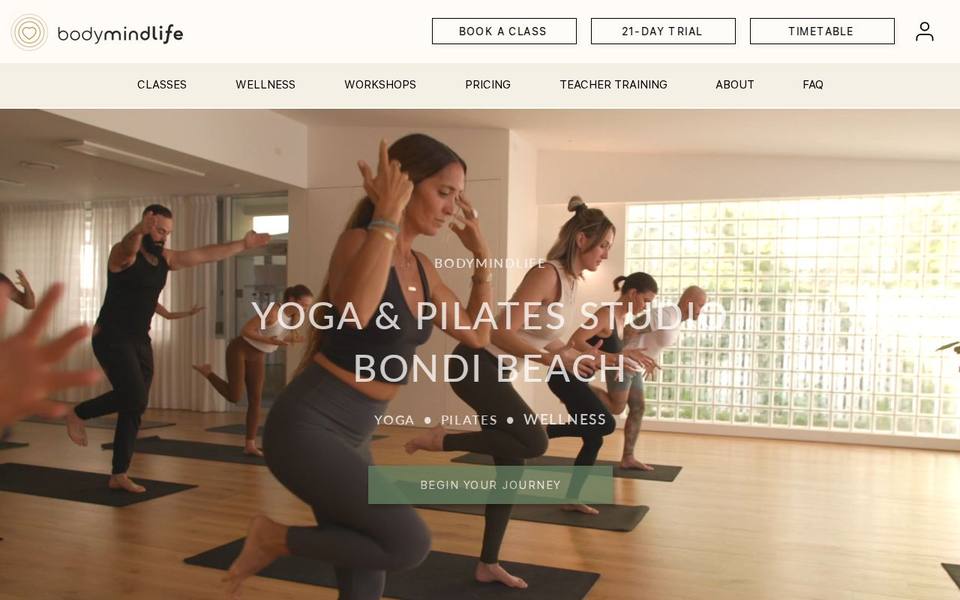 BodyMindLife - Redfern website