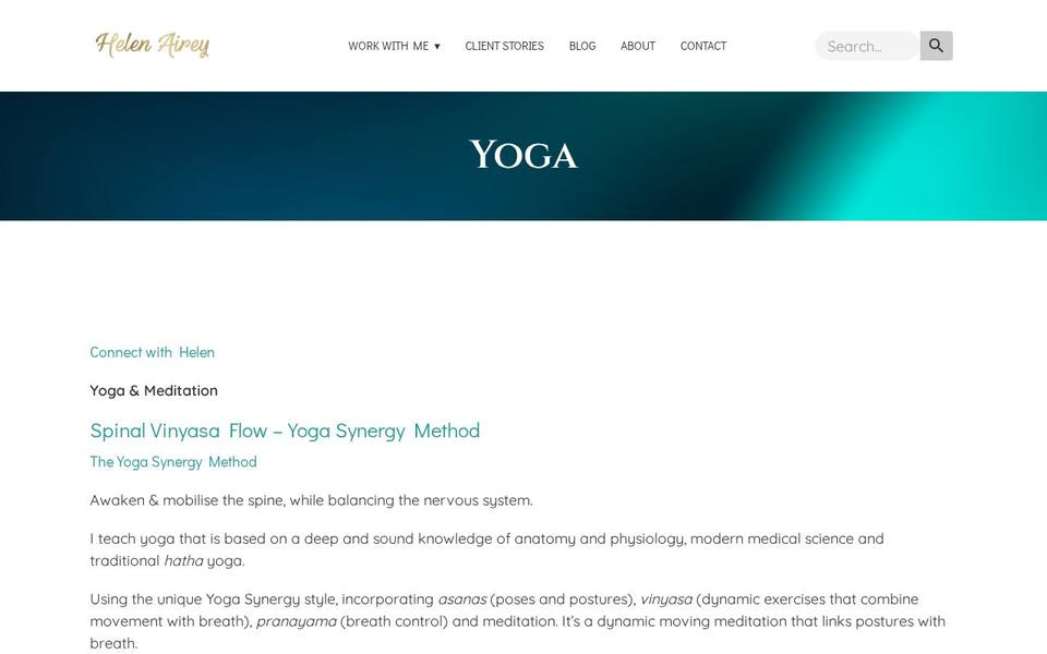 Access Freedom Yoga website