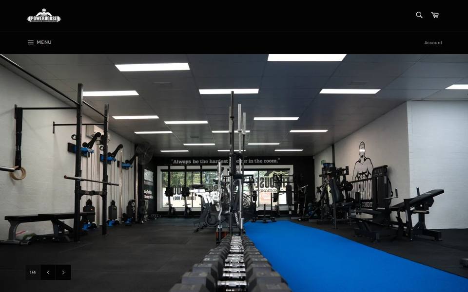 Powerhouse Strength and Conditioning website