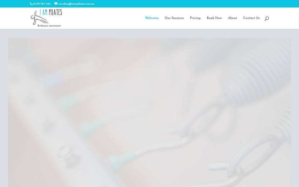 I Am Pilates website