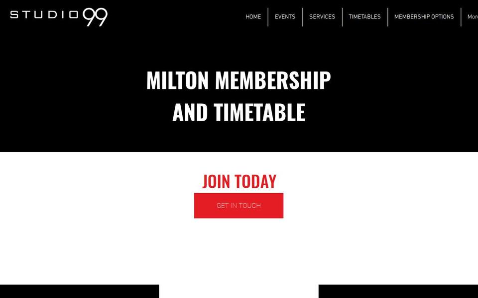 Studio 99 website