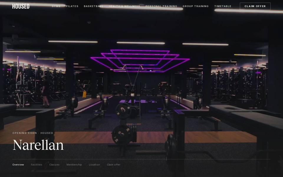 Housed Narellan website