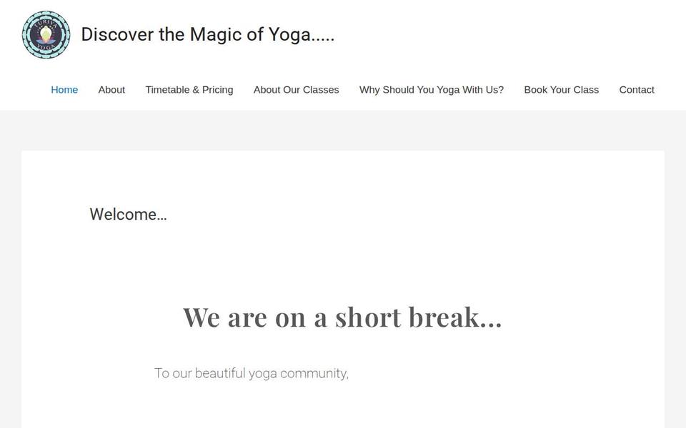 Turiya Yoga Space website