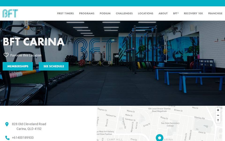 BFT Carina website