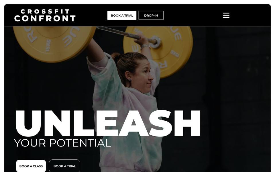 CrossFit Confront website