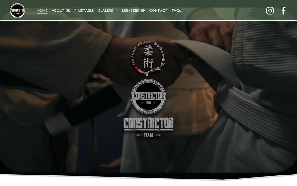 Constrictor Team Australia website