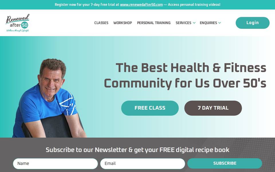 Renewed after 50 website
