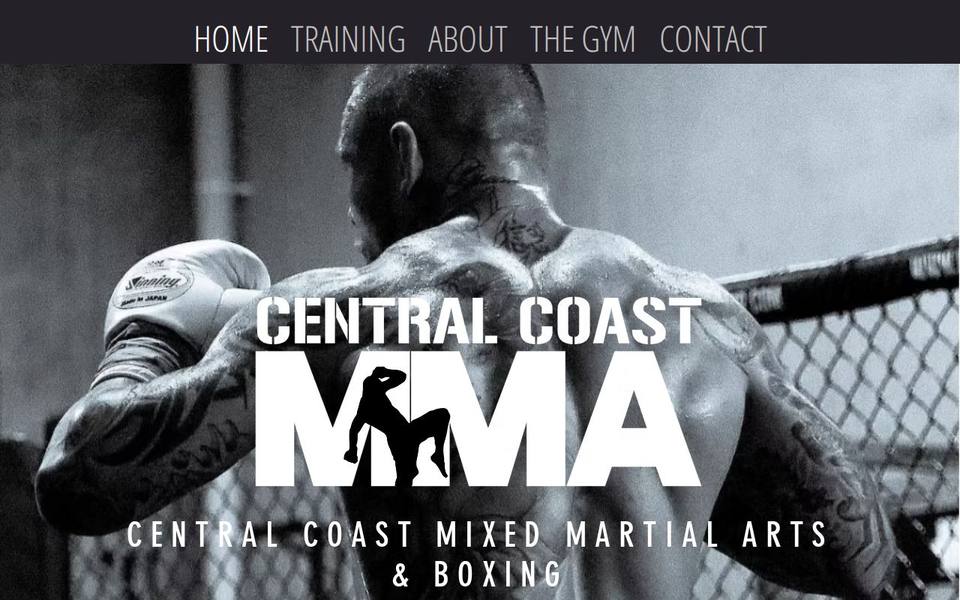 Central Coast Mixed Martial Arts website