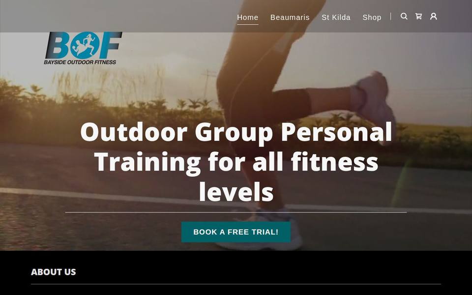 Bayside Outdoor Fitness website